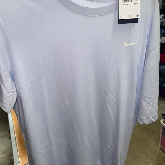 Nike Men's Sky Blue Short Sleeve Tee - Picture 1 of 1